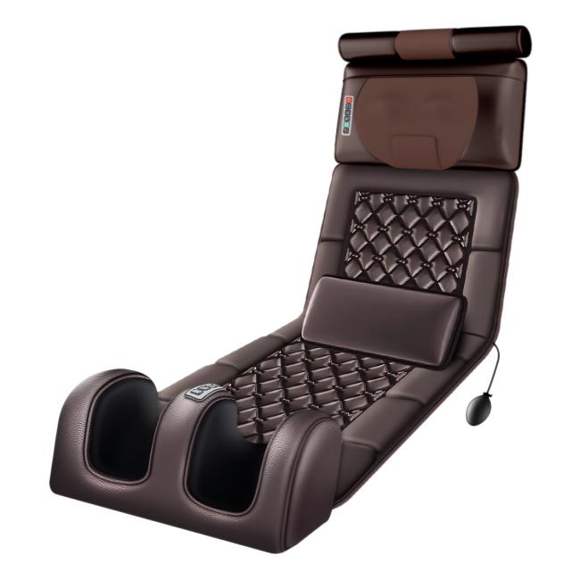 Foldable PU Leather Massage Mattress Merges Soothing Heat with Dual Massage Modes, Wrapping You in Full-Body Comfort.