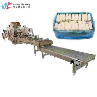 China OEM SUS Spring Roll Machine 100g Samosa Sheet Making Machine for sale