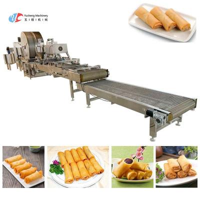 China 10 - 40pcs/min Automatic Spring Roll Making Machine For Industry Use for sale