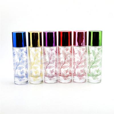 China Refillable Glass Perfume Bottle Pump Sprayer  ,  Cylinder 1oz Perfume Bottle for sale