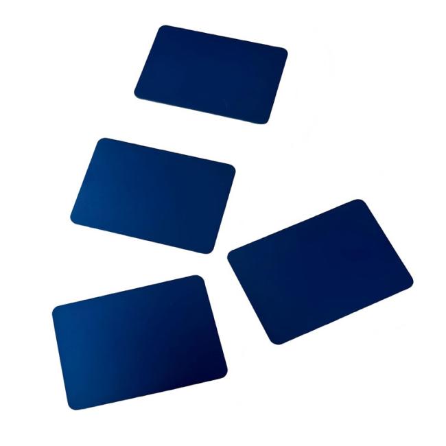 Blue anodized aluminum CNC milled parts