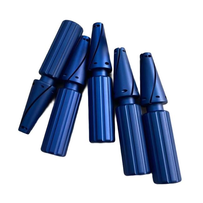 CNC machining parts with blue anodizing surface finish