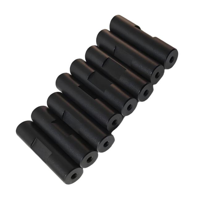 CNC turning parts with black anodizing surface finish