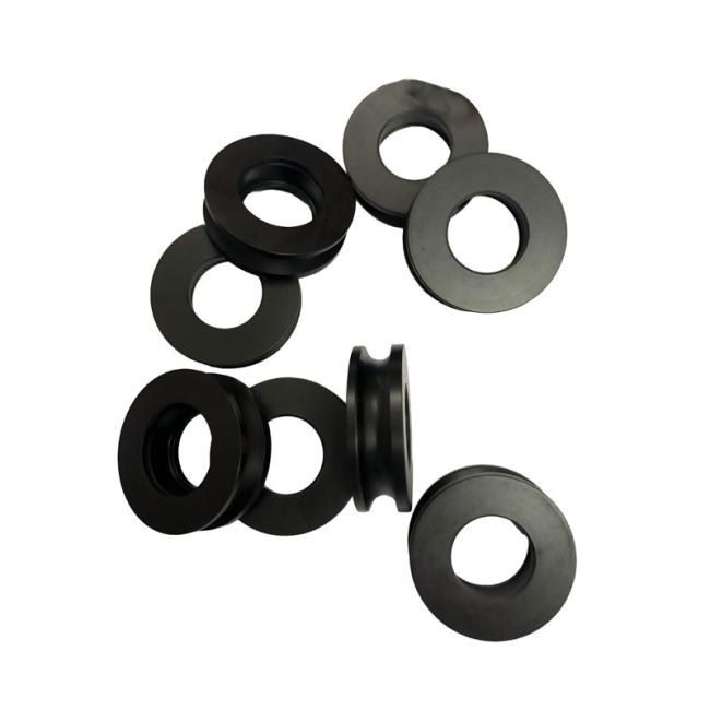 CNC turning parts with black anodizing surface finish