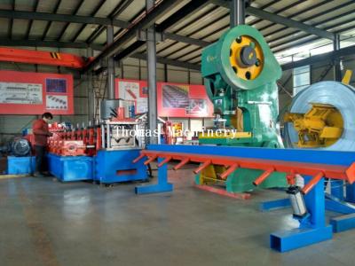 China Metal Highway Guardrail Sheet Roll Forming Machine for sale