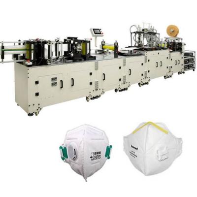 China Custom Design Full Automatic N95 Face Mask Making Machine Manufacturer in China for sale