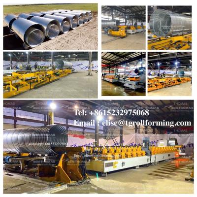 China Corrugated metal pipe manufacturing | Corrugated metal pipe manufacturers | Corrugated pipe machine for sale