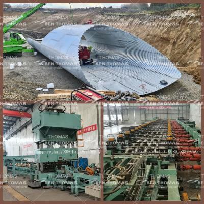 China Corrugated sheet metal BOLT-A-PLATE production line , Large span CSP making machine for sale
