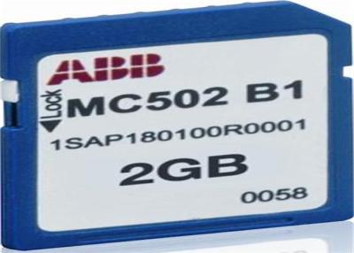 China Tarjeta de memoria de destello del PLC del EPROM de la tarjeta de memoria SD del PLC AC500 de MC502 1SAP180100R0001 ABB en venta