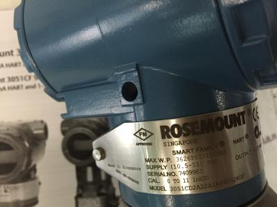 Chine Transmetteur de pression de Rosemount 3051 3051CD2A22A1AB4E5Q4DF TOUT NEUF à vendre