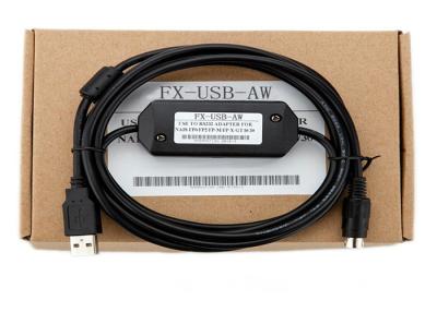 Chine Câble de programmation de PLC de contrôleur programmable de logique de PLC de FX-USB-AW à télécharger à vendre