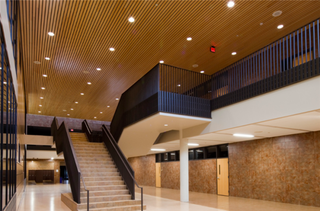 aluminum baffle ceiling