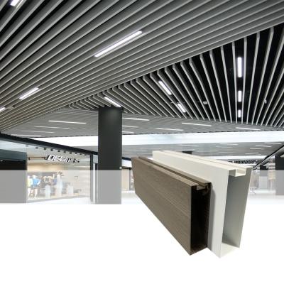 China Customized Thickness Metal Baffle Ceiling High Sound Absorption For More Than 5 Years for sale