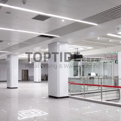 China Fire Retardant Soundproof False Suspended Perforated Aluminum Ceiling Panels for sale