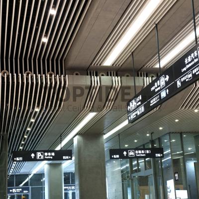 Chine Classez les panneaux de plafond décoratifs en métal baisse en aluminium/en aluminium d'un panneau décoratif en métal ignifuge à vendre