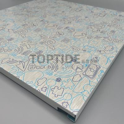 China painéis de teto acústicos de pouco peso internos da placa decorativa do teto 3D à venda