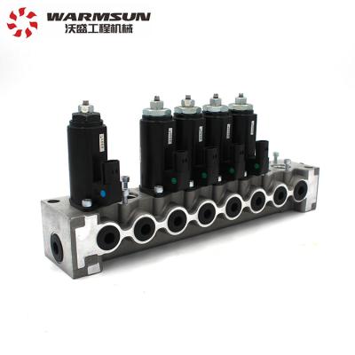 China 60084801 Solenoid Operated Directional Control Valve Cast Iron Excavator Electric Parts for sale