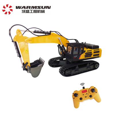 China Remote Control 1:14 Excavator Toy Construction Vehicle Mini Digger for Kids for sale