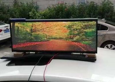 China 1R1G1B prenda impermeable a prueba de polvo de la publicidad del top del taxi de Digitaces de la exhibición de la muestra del coche LED en venta