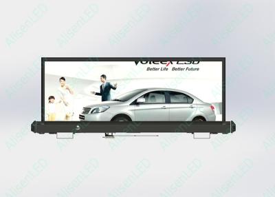 China Muestras de publicidad del top del taxi SMD1921 2 IP65 laterales al aire libre P3.33 en venta