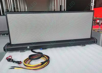 China 1R1G1B Taxi LED Display Mobiles P3.3 2 Side Taxi Top Outdoor IP65 for sale