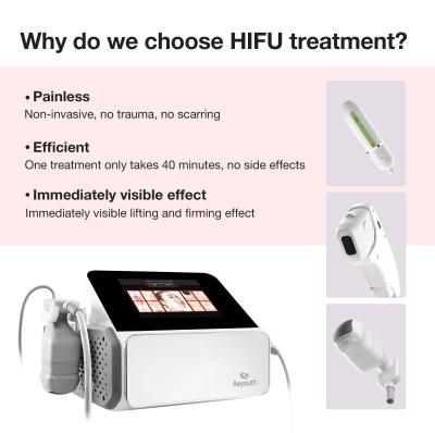 China 3 Handle Best HIFU Machine for Body Slimming & Skin Rejuvenation for sale