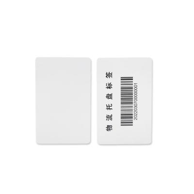 China Logistics Pallet RFID Tag Card 80*25mm Personalized Customization for sale