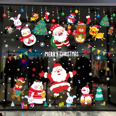 中国 PETシールステッカー ラベル クリスマス窓ステッカー 家具飾り 販売のため