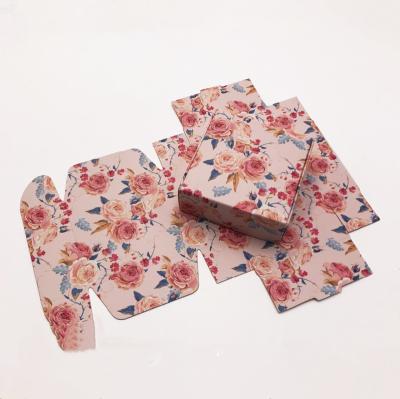 China Custom Color Folding Small Soap Box Packaging Corrugated Board for sale