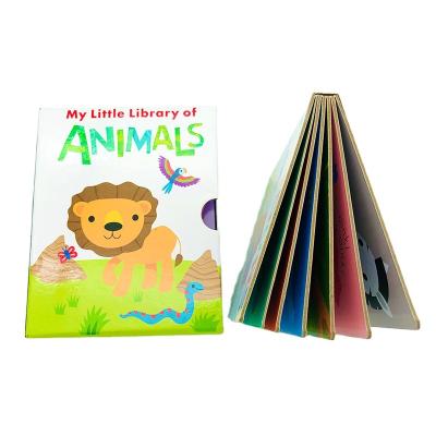 China Laminado de película Impresión de libros de tapa dura para niños Libro de tablero Libro de imágenes OEM en venta