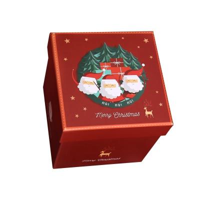 中国 Custom Printing Christmas Ornament Packaging Boxes Recyclable With Lid And Base Box 販売のため