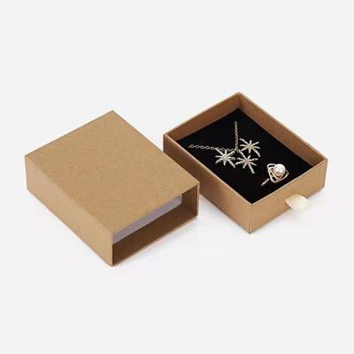 China Glossy / Matte Finish Jewelry Fancy Packaging Box For Rings Necklaces Earrings Pendants Set for sale