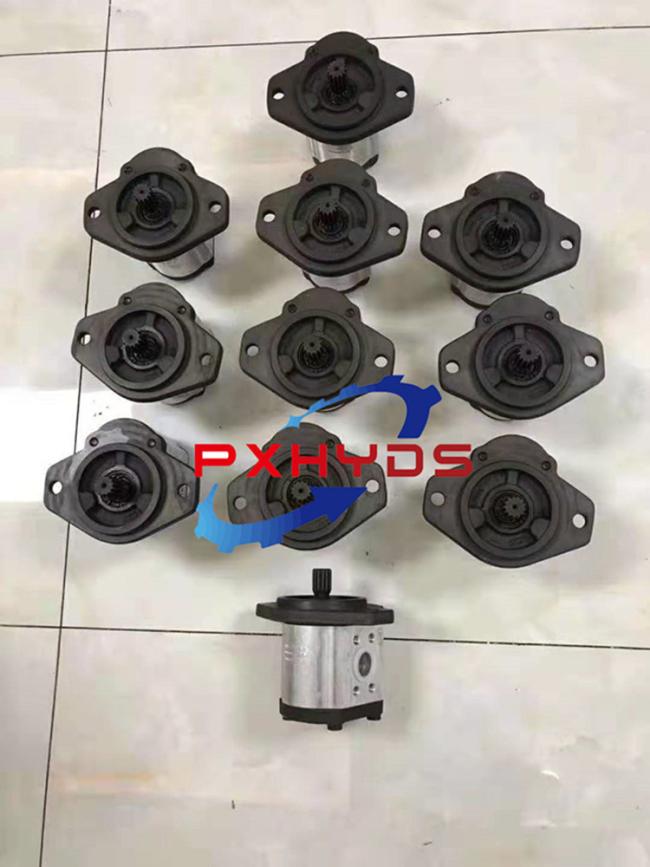 Hydraulic Pump Spare Parts Double Gear Pump