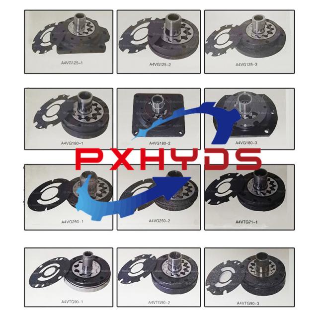 Replacement Piston Pump A4vg56 Charge Pump F02