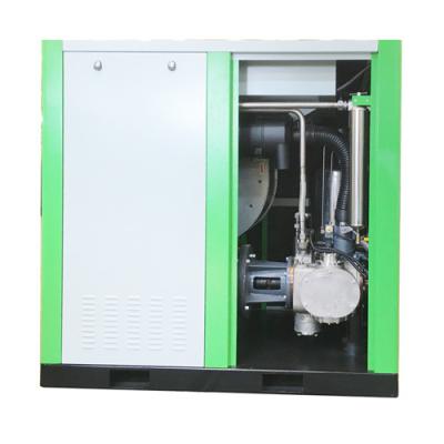 China 22KW Soundless Oil Free Screw Compressor Silent Water Cooling For Food Industry for sale