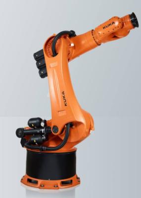 China O braço robótico resistente de Kuka da carga do braço custou 500kg no processamento mecânico lustrando à venda