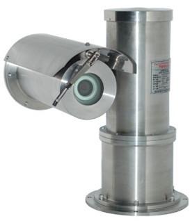 China PE121 Network Explosion Proof PTZ Camera, Exd II CT6/DIP A20 TA, T6 & IP68, 30x optical zoom camera, ONVIF & H265/264 for sale