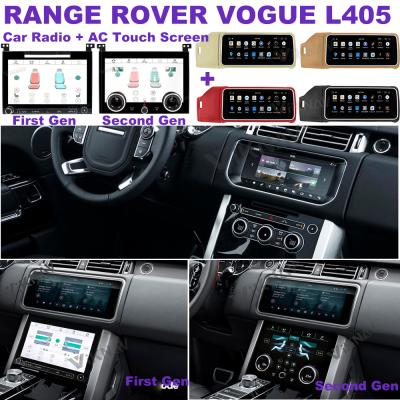 China Car Radio Range Rover vogue L405 AC touching screen DVD Multimedia player carplay stereo AC Panel for sale