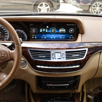 China Rádio estereofônico do apoio do carro de rádio do tela táctil do androide de Mercedes Benz Classic W221 W216 carplay à venda