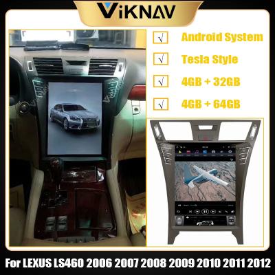 China LEXUS LS460 Android Car Stereo Wifi BT Car Multimedia DVD Player for sale