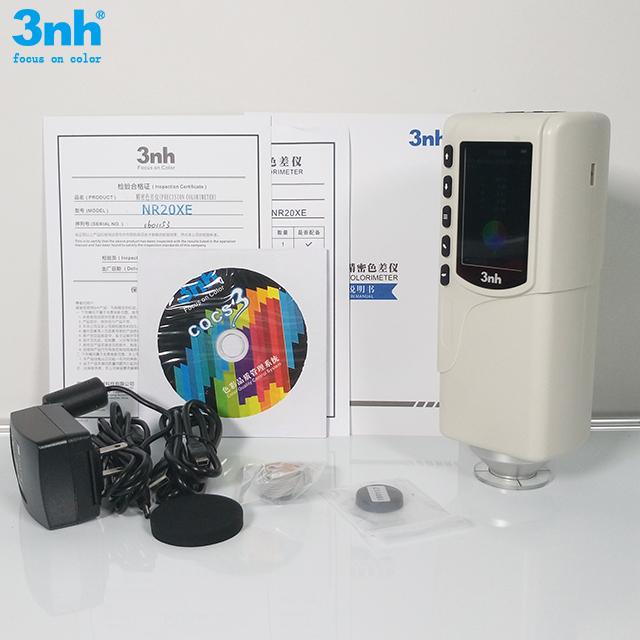 Cheap 45/0 20mm large aperture colorimeter portable in food NR20XE Silk