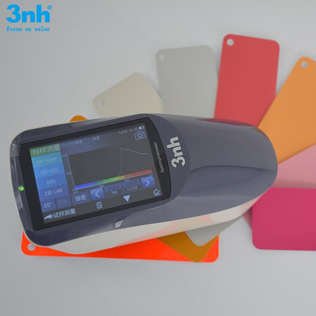 Silk colorimetro ys3010 color spectrophotometer colorimeter with 8mm measurement aperture