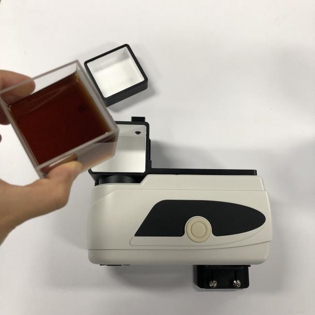 Cheap Silk NH300 colorimeter portable color measurement ( LAB scale ) system for powder flour whiteness yellowness test