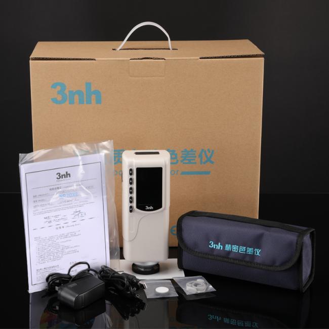 45/0 Food Tomato Potato Colorimeter Color Difference Meter for Color Measurement Silk NR20XE with 20mm large aperture