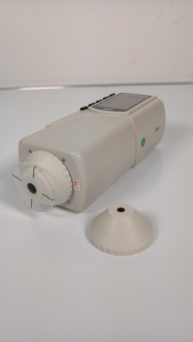 Plastic Color Measurement Cheap Colorimeter Silk NR100 with 8mm flat aperture and 4mm tip aperture