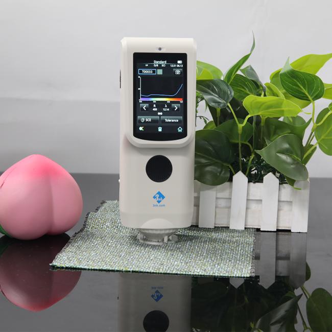 Cheap colorimetric 400-700nm wavelength color meter TS7010 Silk