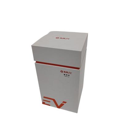 China Folding Custom Rigid Paper Box Top Lid Gift Packaging Box For Cup for sale