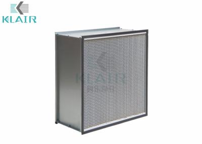 China Filtro de aire de la macropartícula de eficacia alta X12 de la dimensión 24 x 24 profundamente plisado en venta