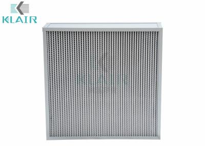 China Final stage Hepa Air Filter , Low Resistance Oil Mist Collector With Heavy Duty Media Pack for sale