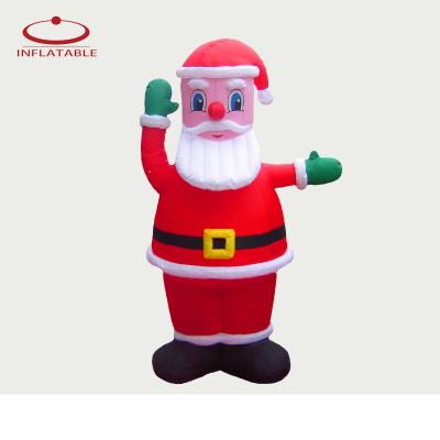 China Christmas customized size inflatable mascot costume customized inflatable Christmas mascot for sale
